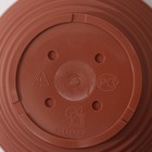 Горшок для цветов с подставкой «Алиса», 700 мл, d=15 см, h=8 см, цвет терракот - Фото 4