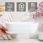 Горшок для кактуса с поддоном «Алиса», 900 мл, пластиковый, белый - Фото 4