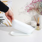 Горшок для кактуса с поддоном «Алиса», 900 мл, пластиковый, белый - Фото 7