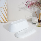 Горшок для кактуса с поддоном «Алиса», 900 мл, пластиковый, белый - Фото 9