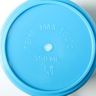 Кружка термостойкая 350 мл, цвет голубой - Фото 2