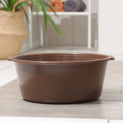 Таз круглый хозяйственный, 8 л, МИКС