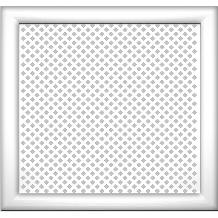 Экран для радиатора, Глория, белый, 60х60 см - Фото 1