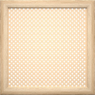 Экран для радиатора, Глория, дуб сонома, 60х60 см