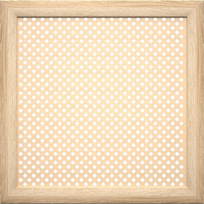Экран для радиатора, Глория, дуб сонома, 60х60 см - Фото 1