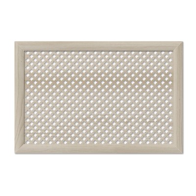 Экран для радиатора, Готико, дуб сонома, 120х60 см