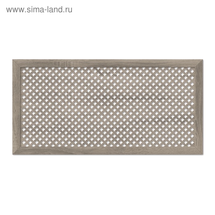 Экран для радиатора, Готико, дуб винтаж, 120х60 см - Фото 1