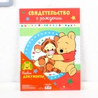 Обложка для документов набор "Мои первые документы", Медвежонок Винни (новый формат свидетельства) - Фото 7