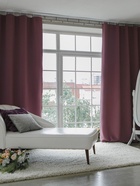 Штора блэкаут портьерная «Этель», 145×265 см, фиолетовая - Фото 4