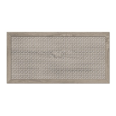 Экран для радиатора, Дамаско, дуб винтаж, 120х60 см