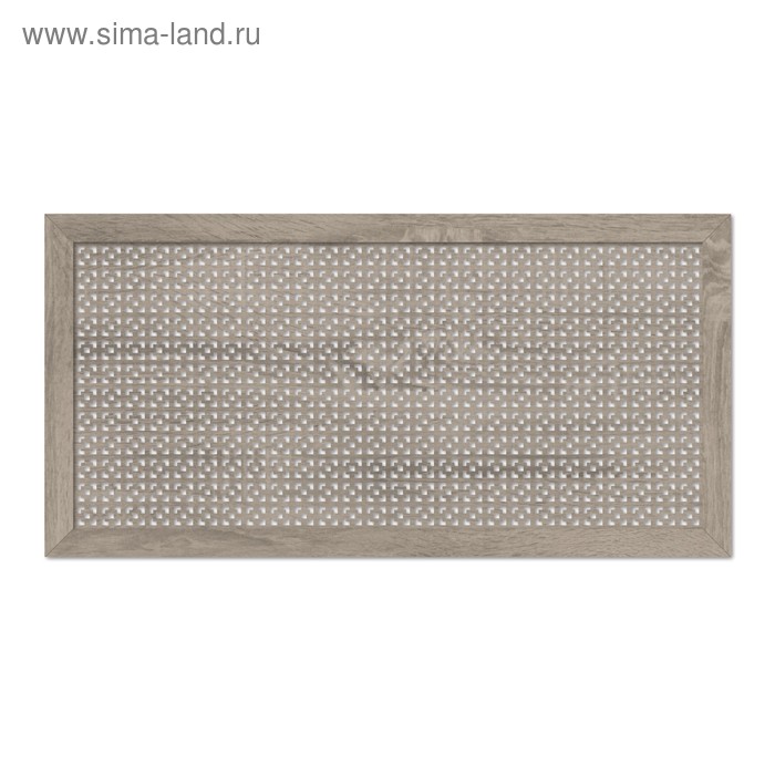 Экран для радиатора, Дамаско, дуб винтаж, 120х60 см - Фото 1