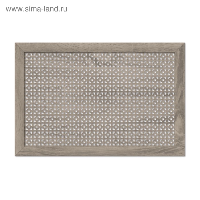 Экран для радиатора, Дамаско, дуб винтаж, 90х60 см - Фото 1