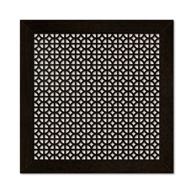 Экран для радиатора, Сусанна, венге, 60х60 см