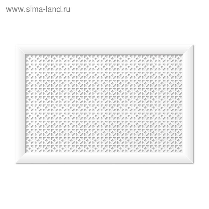 Экран для радиатора, Сусанна, белый, 90х60 см - Фото 1