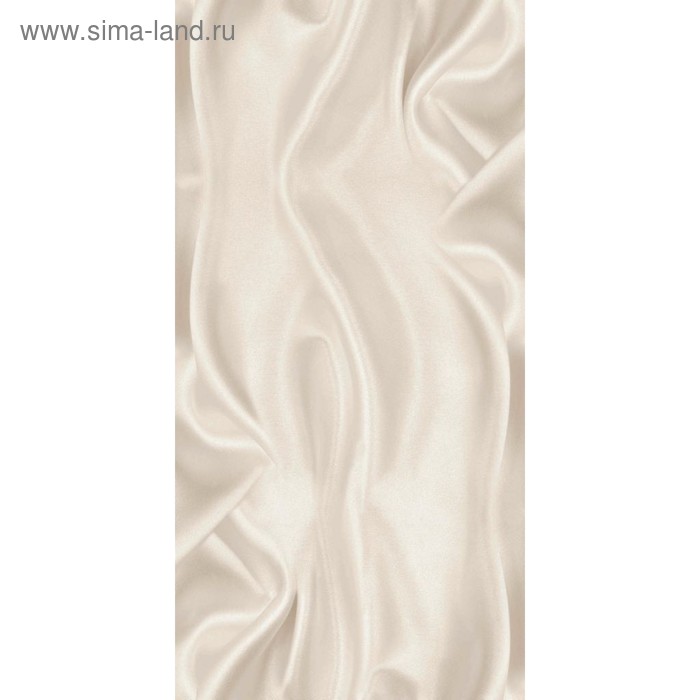 Стеновая панель ПВХ «Шелк жемчужный», добор, 2700×250 мм, цвет бежевый - Фото 1