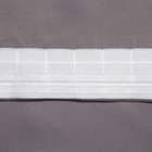 Штора портьерная «Этель» 145×265 см, блэкаут, цвет серый, пл. 210 г/м², 100% п/э - Фото 4