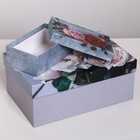 Набор коробок 10 в 1, упаковка подарочная, «Цветы», 12 х 7 х 4 - 32,5 х 20 х 12,5 см - Фото 7
