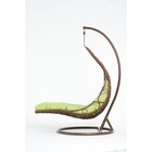 Подвесное кресло, с подушкой, искусственный ротанг, цвет коричневый, 44-003-01 - Фото 2