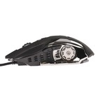 Мышь Perfeo GALAXY, игровая, проводная, подсветка, 3200 dpi, USB, чёрная - Фото 4