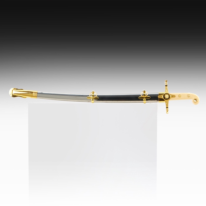 Макет оружия «Сувенирный меч: Морской пехотинец», роспись на клинке, 60 см - Фото 1