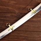 Сувенирный меч "Морской пехотинец", роспись на клинке, 60 см - Фото 4