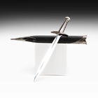 Макет оружия «Сувенирный меч. Жало», ножны с металлической окантовкой, чёрные, 60 см - Фото 1