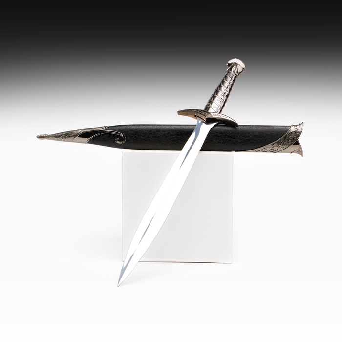 Макет оружия «Сувенирный меч. Жало», ножны с металлической окантовкой, чёрные, 60 см - Фото 1