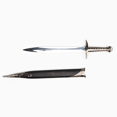 Макет оружия «Сувенирный меч. Жало», ножны с металлической окантовкой, чёрные, 60 см