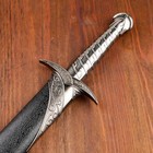 Сувенирный меч "Жало", ножны с металлической окантовкой, чёрные, 60 см - Фото 4