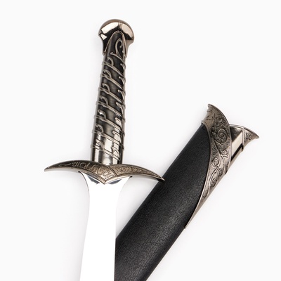 Макет оружия «Сувенирный меч. Жало», ножны с металлической окантовкой, чёрные, 60 см