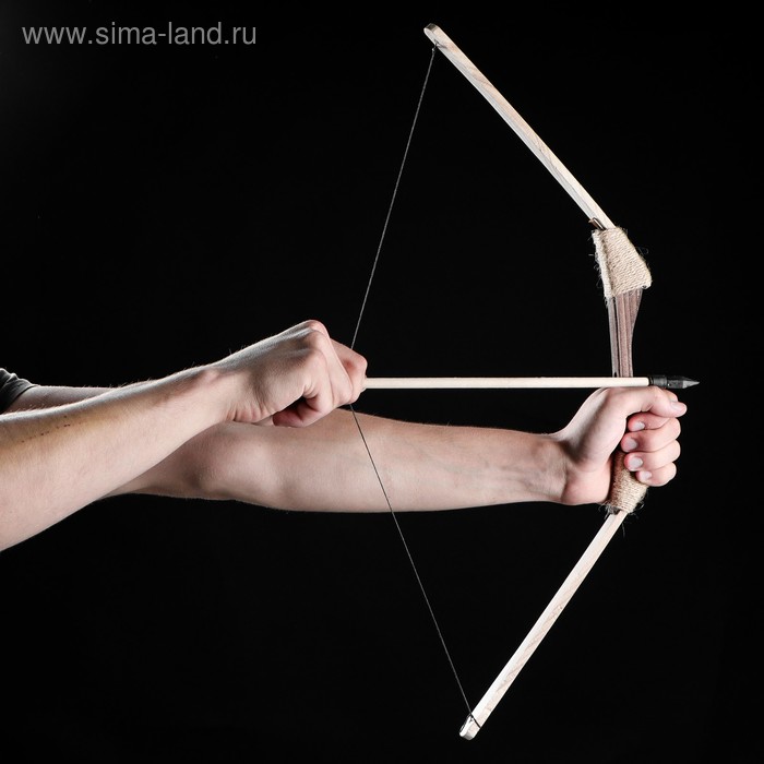 Сувенирное деревянное оружие «Лук», 60 см - Фото 1