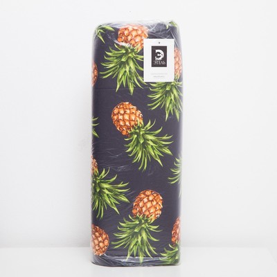 Подушка на двухместную скамейку «Этель» Ананасы, 45×120 см, репс с пропиткой ВМГО, 100% хлопок