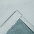 Штора портьерная Этель 270×300 см двусторонний блэкаут, голубая, пл. 240 г/м² 100п/э - Фото 5