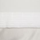 Штора портьерная «Этель» 130×300 см, двусторонний блэкаут, цвет Серебряный, пл. 240 г/м², 100% п/э - фото 3834125
