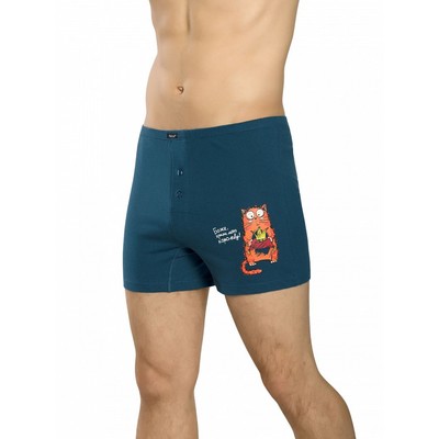 Трусы мужские, размер XXL, цвет тёмно-синий