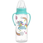 Подарочный детский набор M&B «Волшебная пони»: бутылочки для кормления 150 и 250 мл, прямые, от 0 мес., розовый - Фото 8