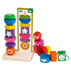 Пирамидка, 15 деталей, 10 схем - Фото 3