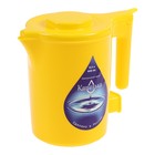 Чайник электрический "Капелька", пластик, 0.5 л, 600 Вт, желтый - фото 318189174