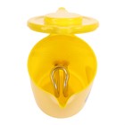 Чайник электрический "Капелька", пластик, 0.5 л, 600 Вт, желтый - фото 9558178