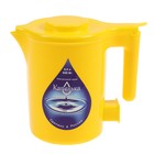 Чайник электрический "Капелька", пластик, 0.5 л, 600 Вт, желтый - Фото 5