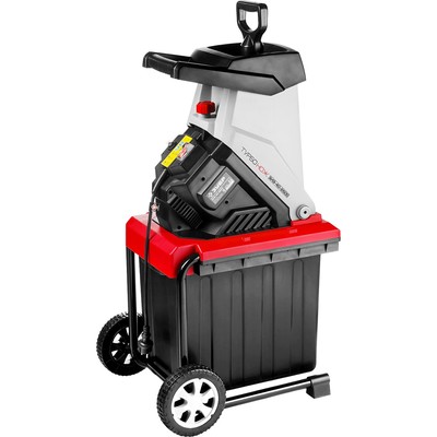 Измельчитель садовый «ЗУБР» ЗИЭ-40-2500, электрический, 2500 Вт, до 40 мм, контейнер 50 л