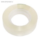 Клейкая лента 12 мм × 33 м, прозрачная - Фото 2