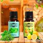 Набор эфирных масел лимон, мята «Добропаровъ», 2 шт. по 17 мл - Фото 2