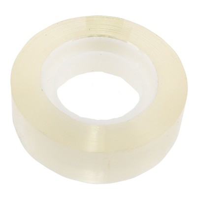 Клейкая лента 15 мм × 33 м, прозрачная