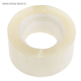 Клейкая лента 24 мм ? 30 м, прозрачная (комплект 6 шт)