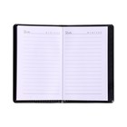 Записная книжка А6, 72 листа, обложка ПВХ, коричневая - Фото 2