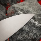 Нож кухонный Samura HARAKIRI, шеф, лезвие 24 см, белая рукоять - Фото 4