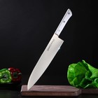 Нож кухонный Samura HARAKIRI, шеф, лезвие 24 см, белая рукоять - фото 25567242