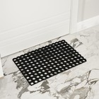 Коврик ячеистый грязесборный, 40×60×1,6 см, чёрный - Фото 6