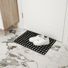 Коврик ячеистый грязесборный, 40×60×1,6 см, чёрный - Фото 4
